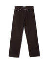 Loose Jeans Cotton Green