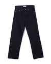 Loose Jeans Cotton Washed Black