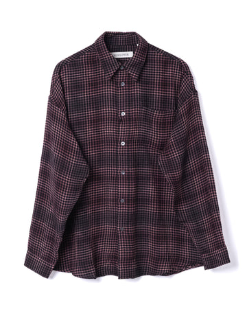 Stable Shirt Wool Blend Pink