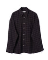 Stable Shirt Cotton Blend Brown