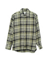 Standard Shirt Cotton Jazz Check Olive