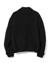 Relaxed Wool Jacket Black