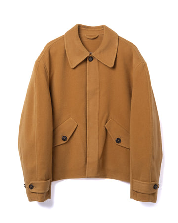 Relaxed Wool Jacket Amber
