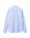 Washed Cotton Relaxed Shirt Baby Blue