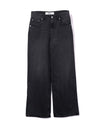 Relaxed Cut Denim Black Worn Wash