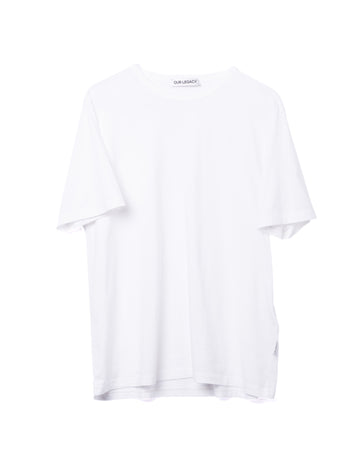 New Box T-Shirt White Clean Jersey