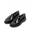 Yardee Moccasin Loafer Polido Leather Black
