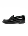 Yardee Moccasin Loafer Polido Leather Black