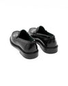 Yardee Moccasin Loafer Polido Leather Black
