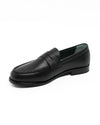Vee Vale Penny Loafer Grain Leather Black