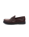 Lee Lake Penny Loafer Nappa Leather Brown