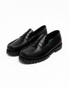 Lee Lake Penny Loafer Nappa Leather Black