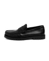 Lee Lake Penny Loafer Nappa Leather Black