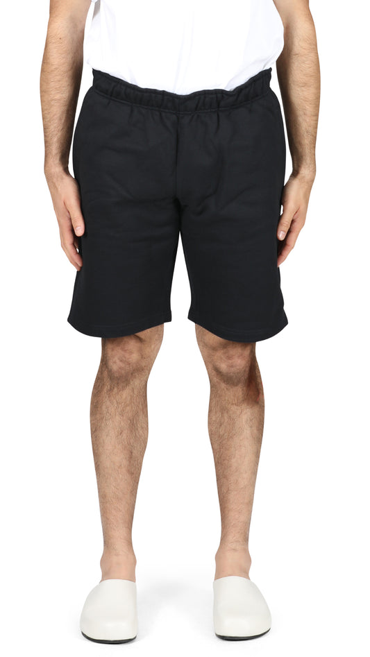 Black Knit Sweatshorts