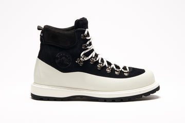 Roccia Vet Black Suede White Sole