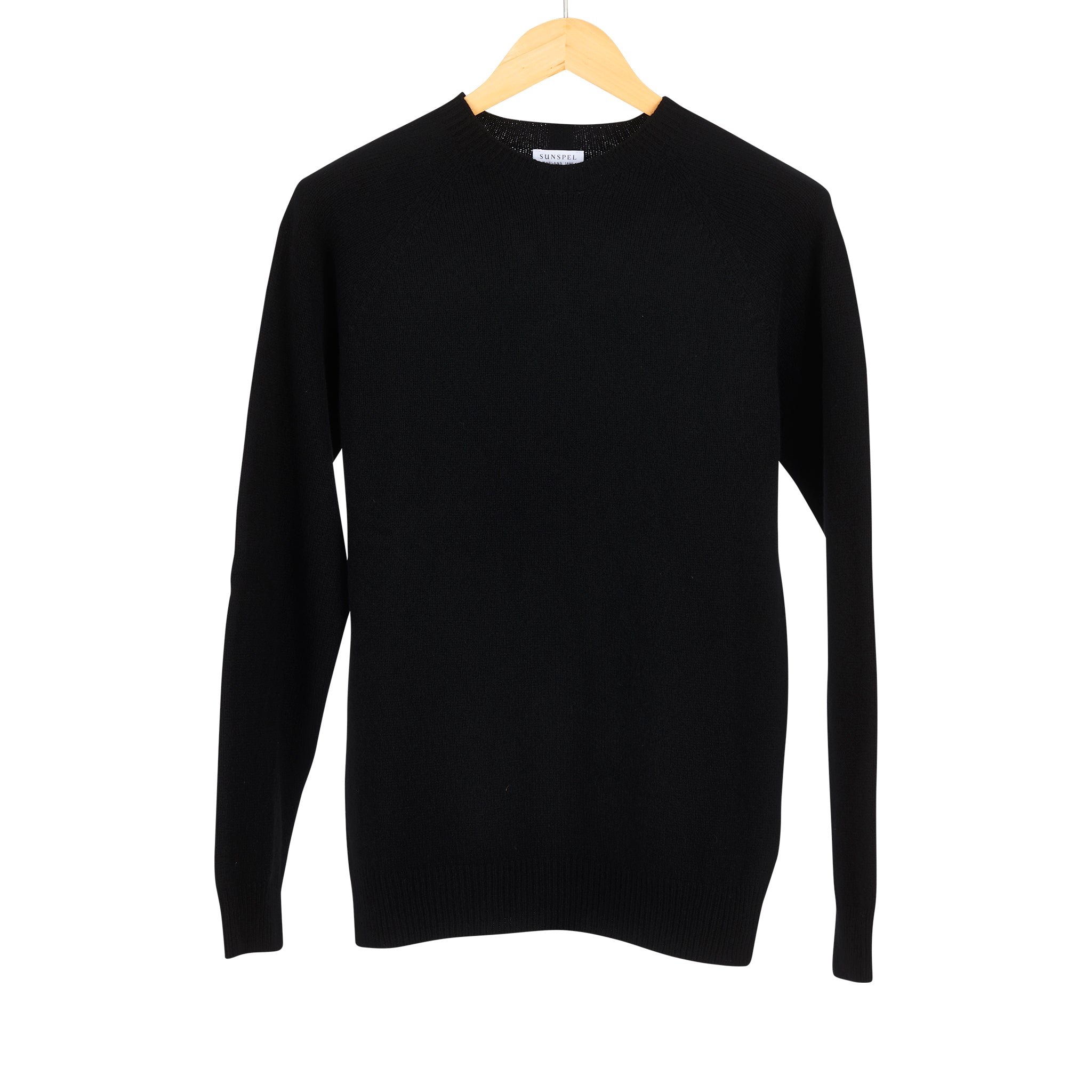 トップス OVYSuperComeback Lamb Wool Crew NeckKnit Lambswool Crewneck Sweater Black – Cueva