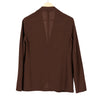 Coolmax Seersucker Blazer Brown