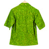 Aloha Shirt Green Marble Cotton