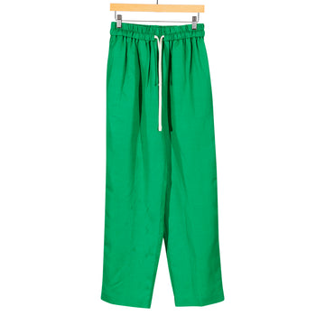 Big Bronco Pant Kelly Green Linen Rayon
