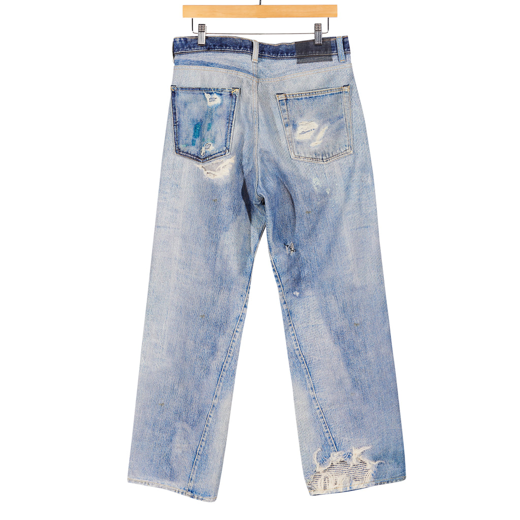 Third Cut Digital Denim Print