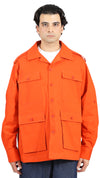 Safari Shirt Jacket Orange