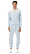 Cowboy Yoke Hoodie Light Blue