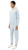 Cowboy Yoke Hoodie Light Blue