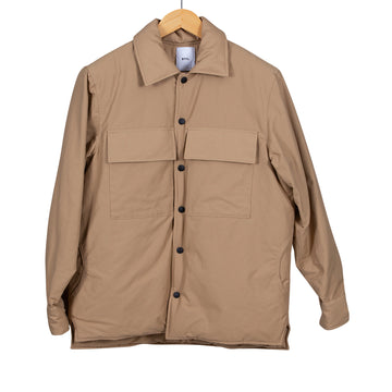 Padded Work Shirt Tan