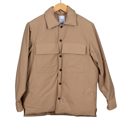 Padded Work Shirt Tan