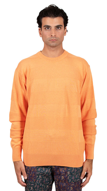 Crewman Border Knit Mandarin