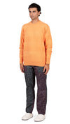 Crewman Border Knit Mandarin