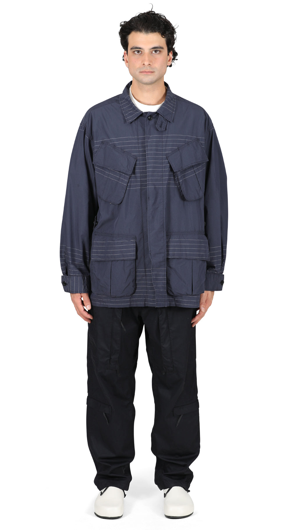 Jungle Fatigue Jacket Horizontal Stripe – Cueva