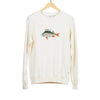 Fish Embroidery Sweatshirt