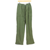 Army Green Garment Dyed Trouser