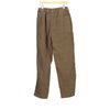 Coffee Brown Garment Dyed Trouser