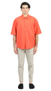 Sage Shirt Orange Cotton
