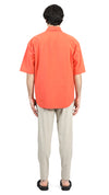 Sage Shirt Orange Cotton