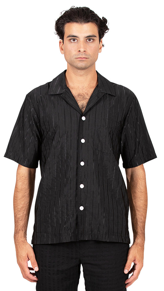 Orson Shirt Black Stripe