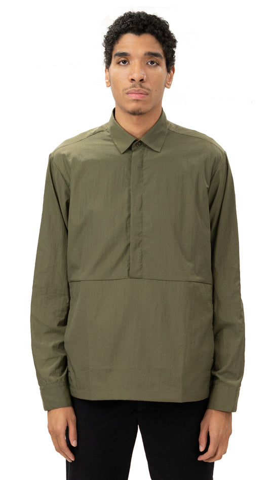 Ace Button Down Shirt Green